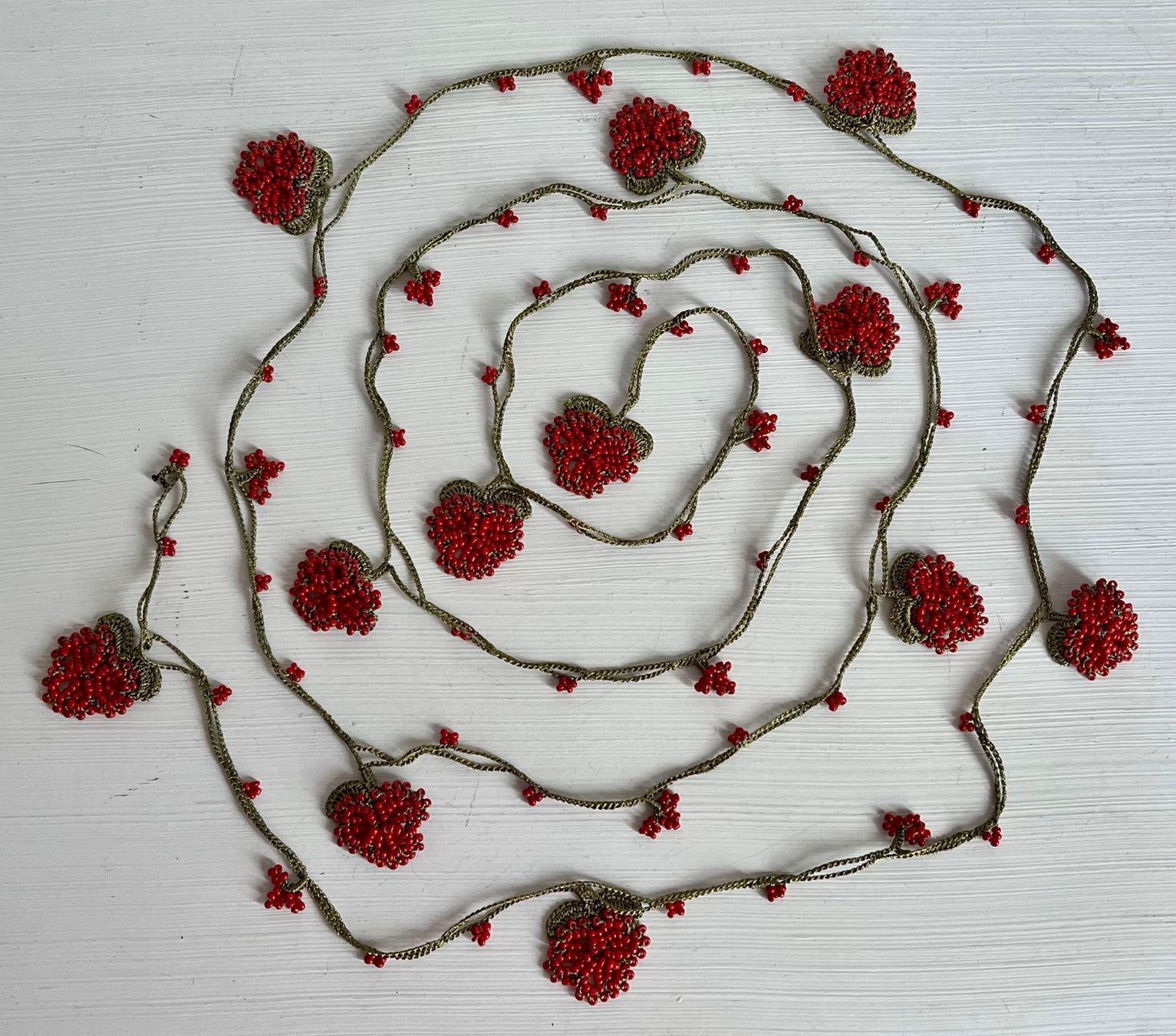 Ketten: Collana / cintura fragole di perline – Neu (gemäss Beschreibung) aus Breganzona von mas_tv72 3