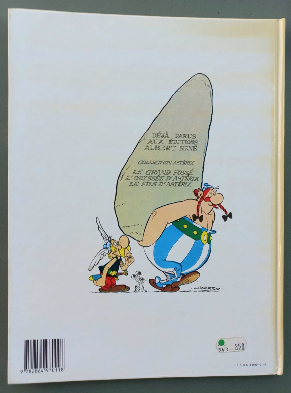 Fumetti: BD Comic - Astérix - Le fils d'Astérix – Usato da Niederuzwil venduto da lubimaja 4