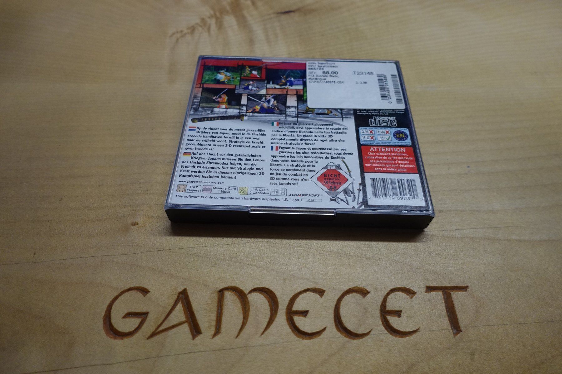 Spiele: Bushido Blade – Gebraucht aus Steinach von Gamecet 2