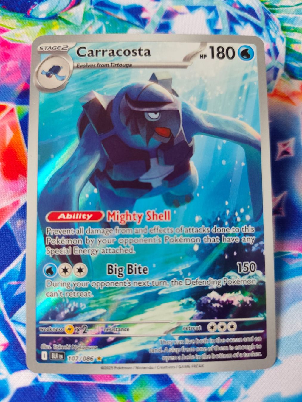 Pokémon Carte collezionabili: Carracosta – Nuovo (secondo la descrizione) da Bubikon venduto da el-ectronico