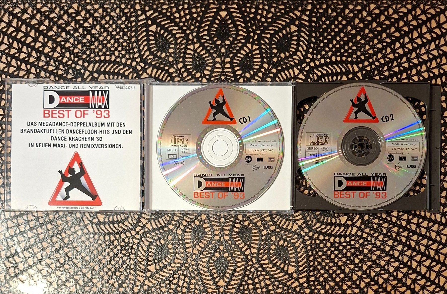 CD: Dance Max Best Of 93, Dance Pop Compilation Sampler 2CD 1993 – Usato da Schönenberg TG venduto da Gregolino76 2