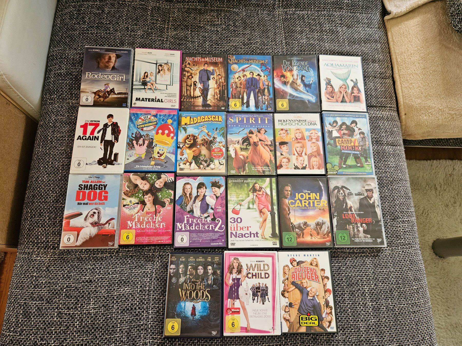 Tutti i DVDs: Dvd Kinderfilme 21stk – Usato da Blankenburg venduto da kat_hx7f