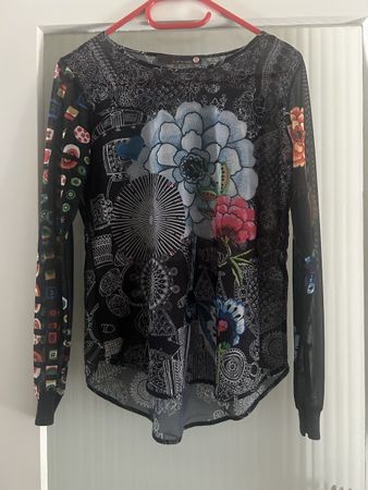 Desigual Langarm Shirt Gr. S