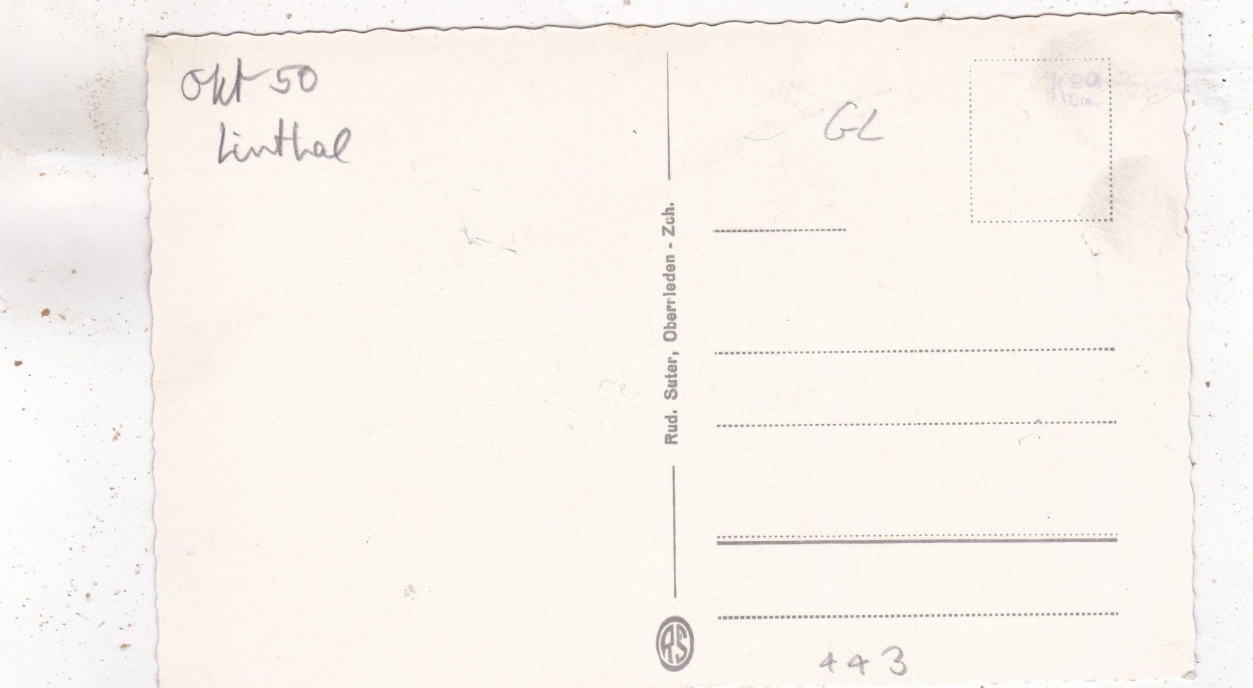 Cartes postales: Linthal – D'occasion à Herisau par Lisegrat2008 1