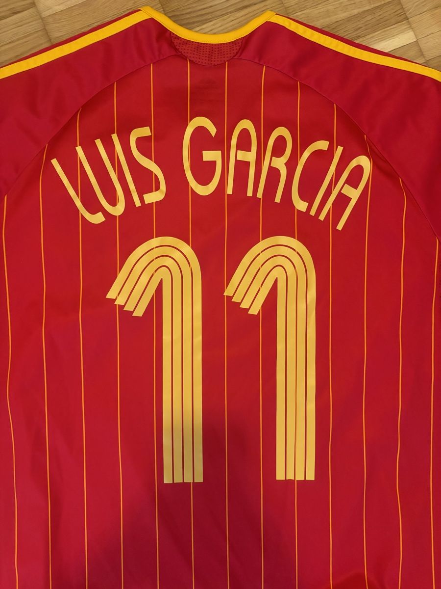 Adidas Canottiere & Pantaloni: Spanien Trikot Luis Garcia – Usato da Zürich venduto da ChampShirts 2