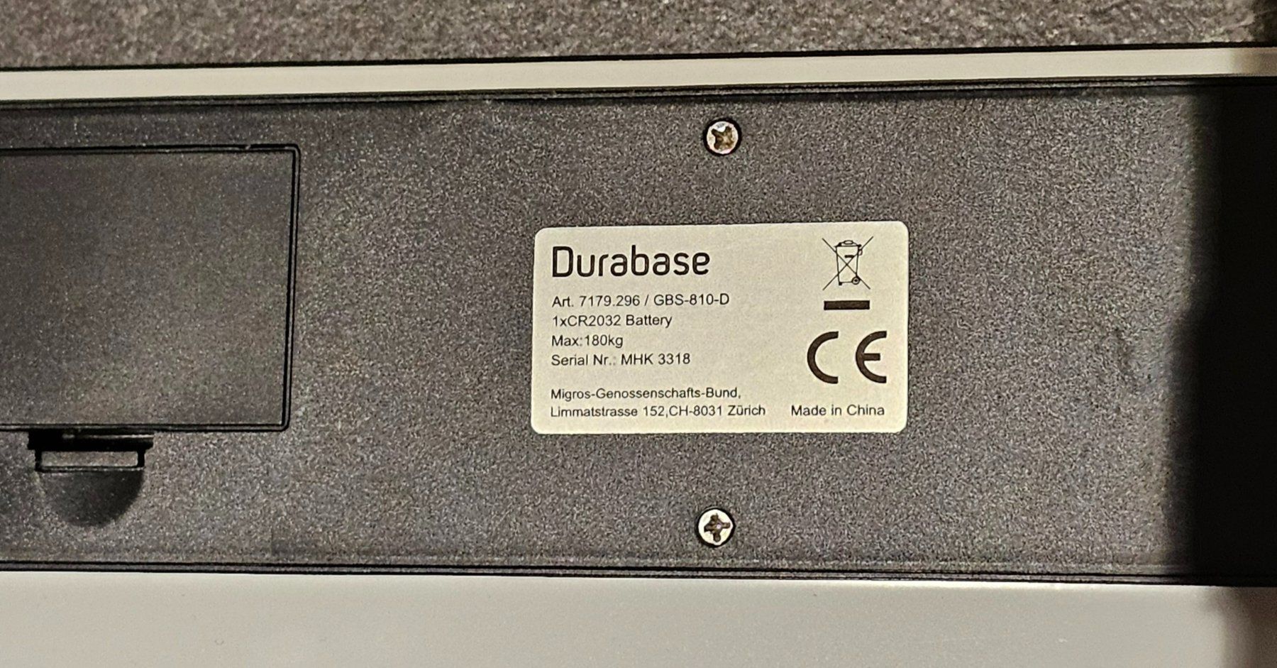 Durabase Bilance pesapersone: Digital-Personen-Waage – Usato da Oetwil a.d. Limmat venduto da grisilisi 2
