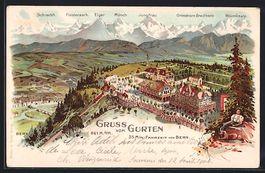 Litho Gurten, Gasthaus auf dem Gurten mi