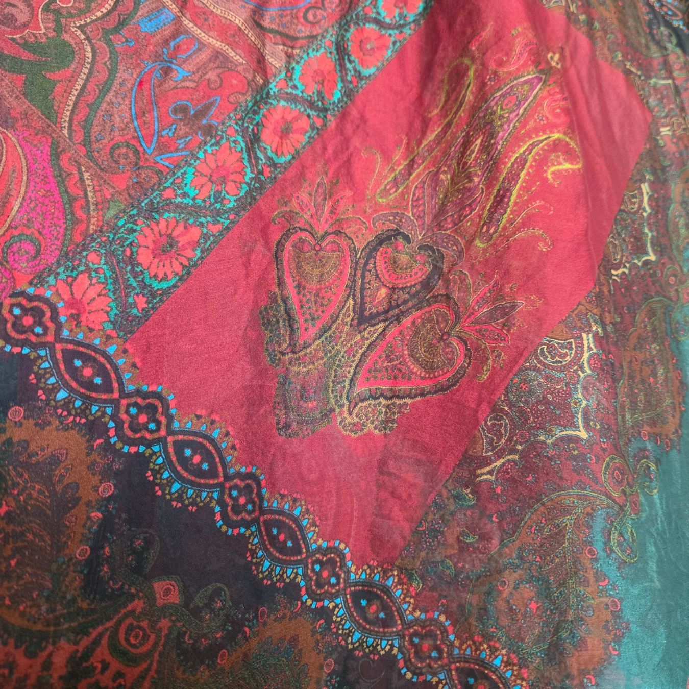 Foulard & Sciarpe: 🐸 SEIDENSCHAL 130 x 70 – Nuovo (secondo la descrizione) da Môtier (Vully) venduto da Frogs 2