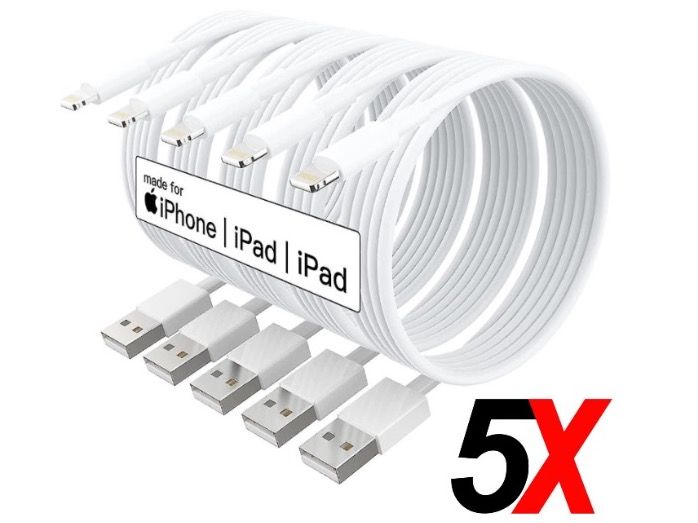 5x Câble USB Lightning vers Apple pour votre iPhone,Ipad 1m Kaufen