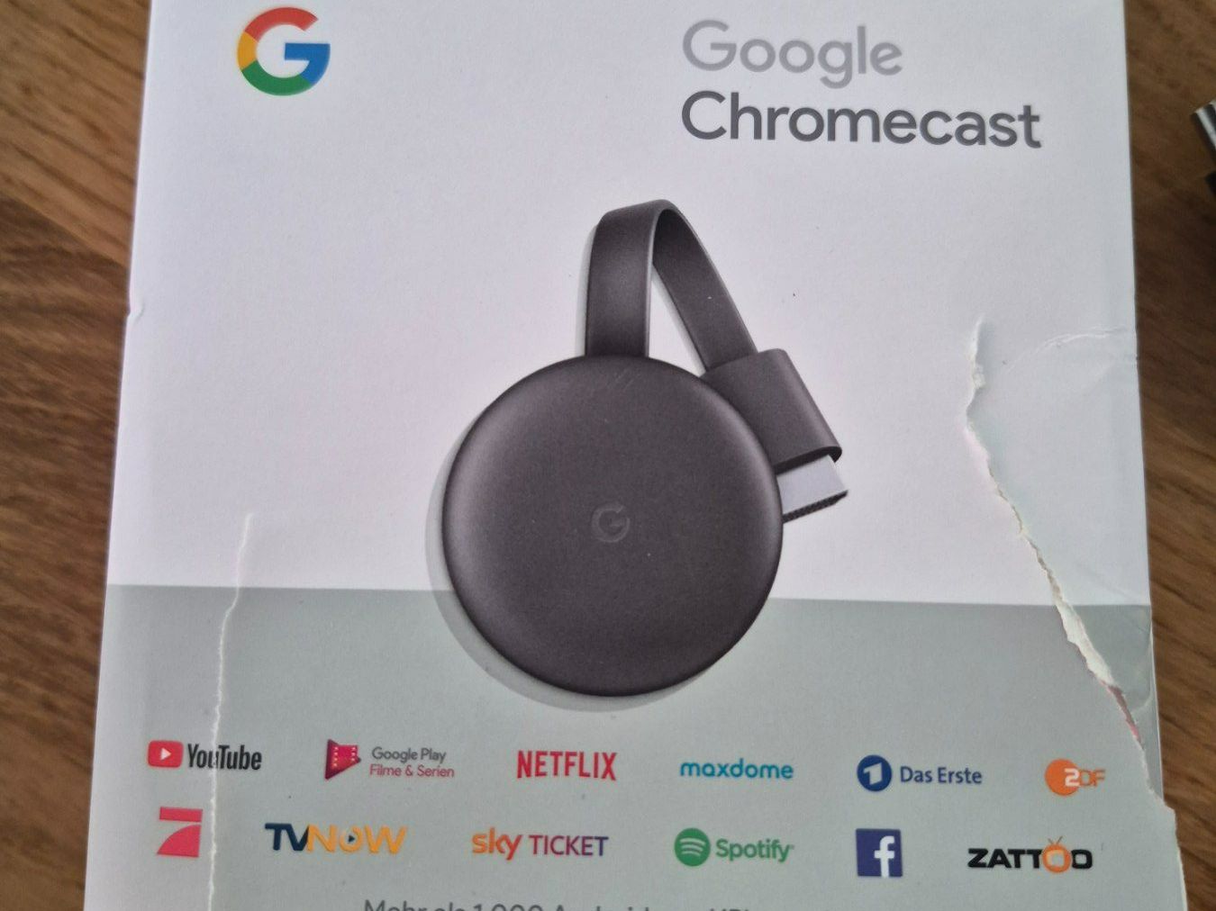 Google Lettore multimediale & Streamer: Google Chromecast der 3. Generation – Usato da Herrliberg venduto da sab_8d6s 1