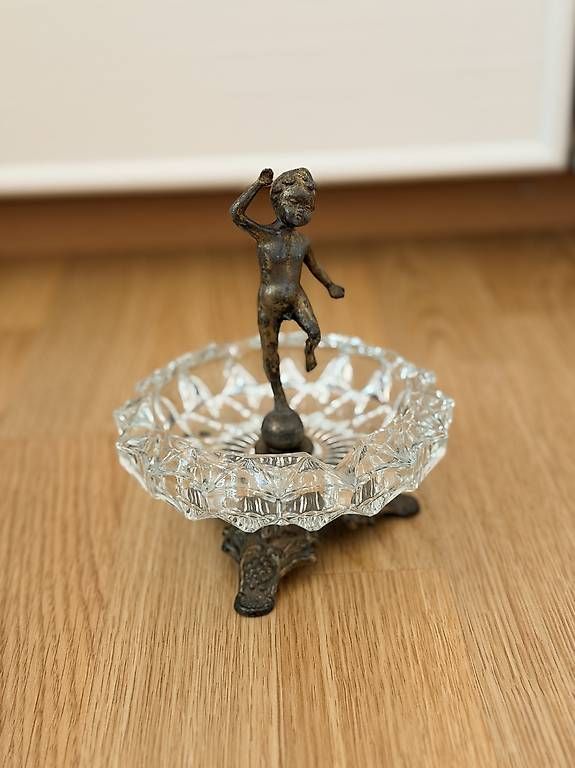 Portacenere: Vintage Aschenbecher mit Putto Jugendstil – Usato da Weiningen ZH venduto da MelVintage 2
