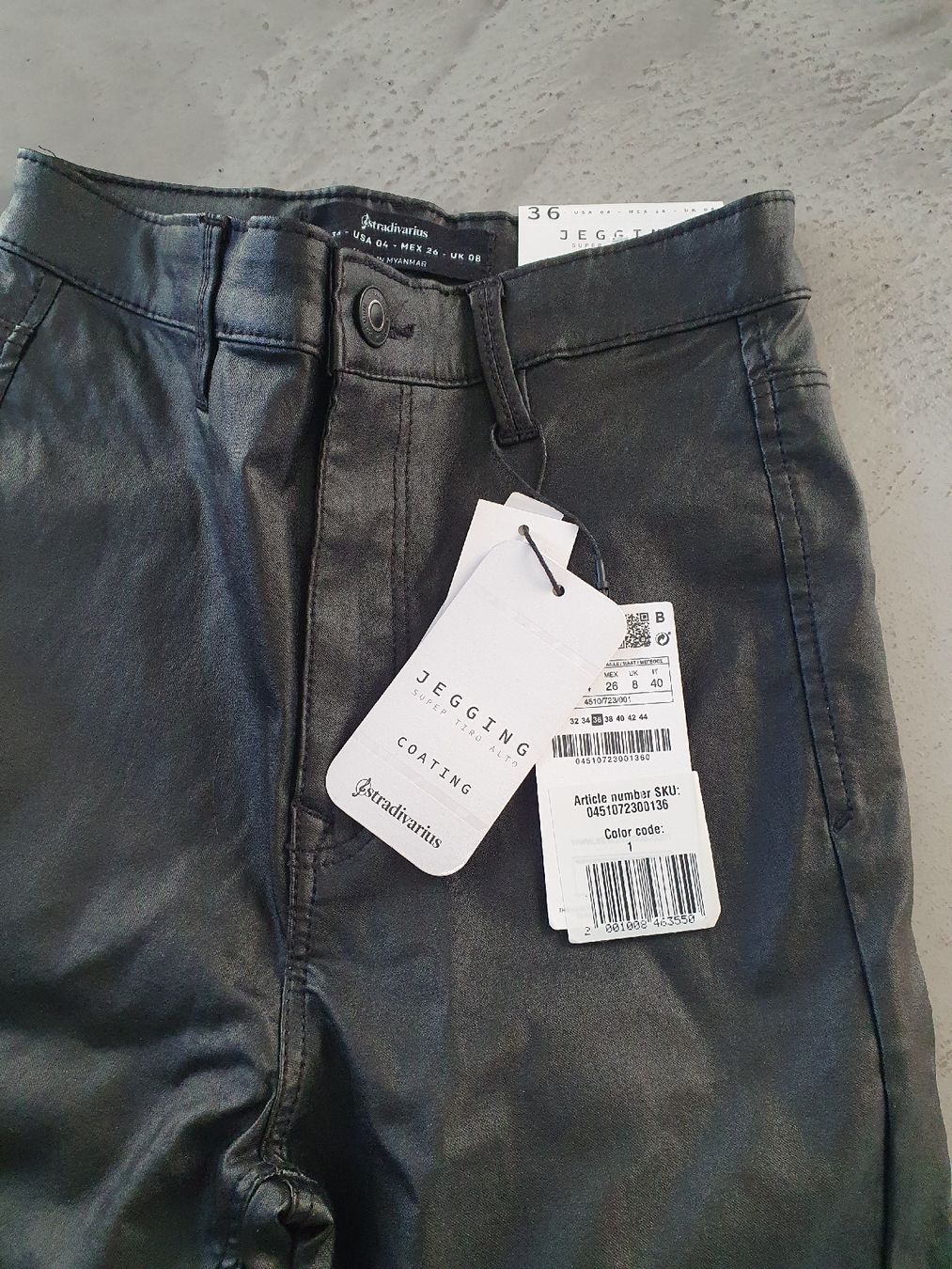Stradivarius Pantaloni: Jeggins, 36 – Nuovo e nell'imballaggio originale da Steinach venduto da Xamax18