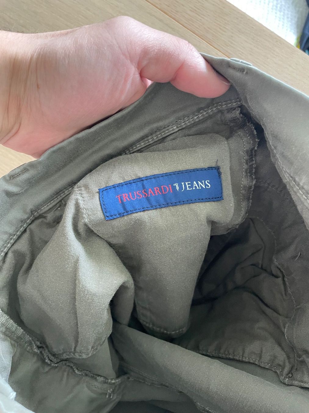 Trussardi Pantaloni: Trussardi Jeans Chino Hose Grösse 34 – Usato da Zürich venduto da k42m 4