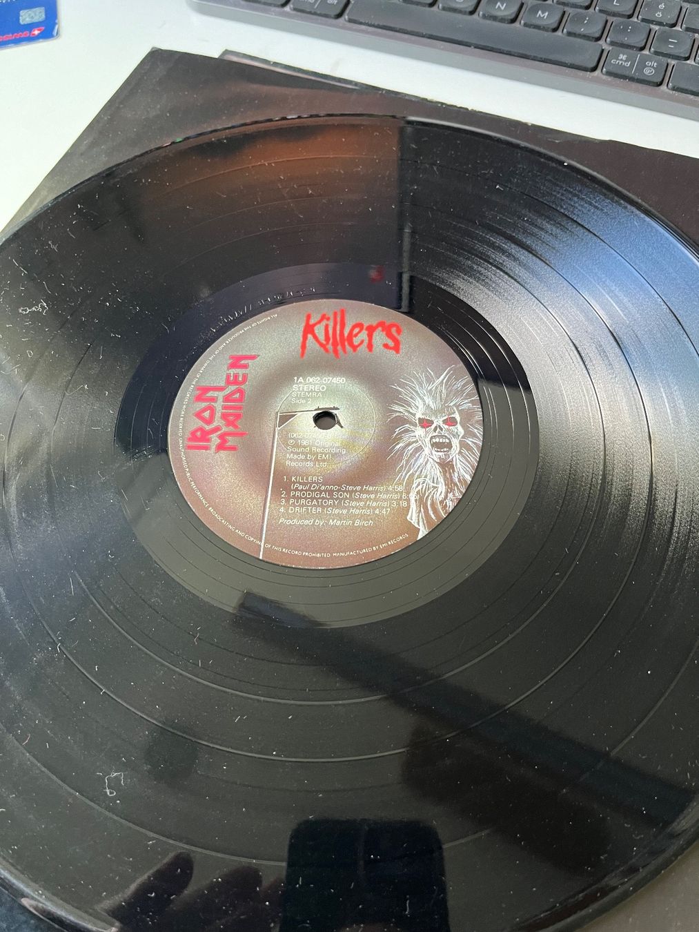 Schallplatten: iron maiden killers 1981 Vinyl Schallplatte – Gebraucht aus Zwillikon von  3