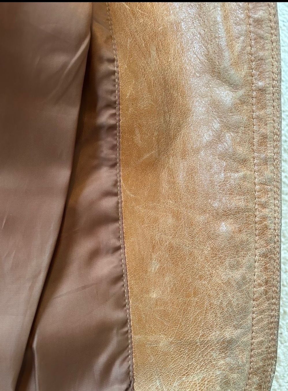 Jacken: Part Two Vintage Lederblazer, hellbraun, Gr. 34 – Gebraucht aus Wangen b. Olten von esma010 3