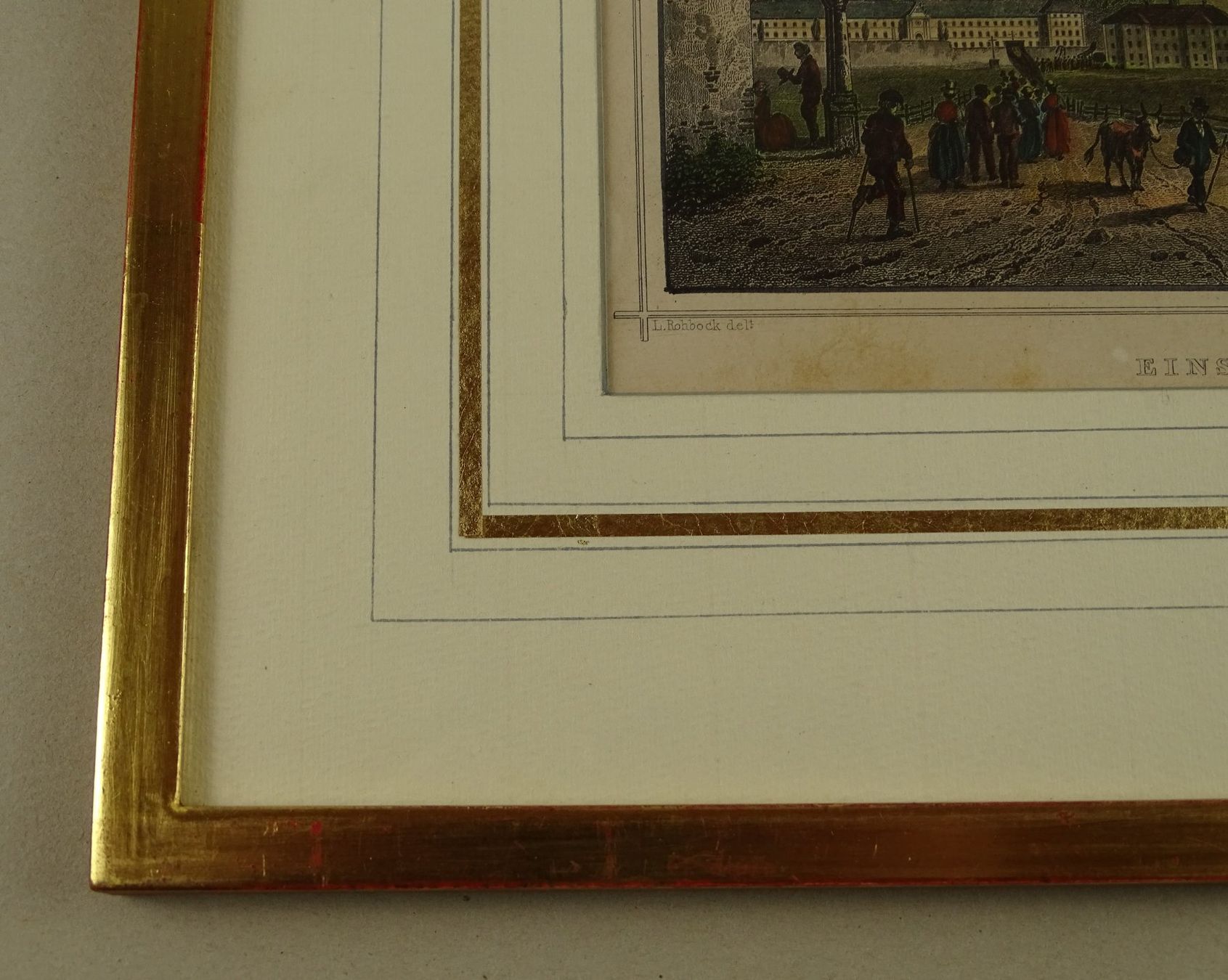 Incisioni: EINSIEDELN, STAHLSTICH UM 1865 – Usato da Grüningen venduto da Kartensammler 9