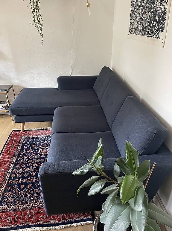 Sofas: Ecksofa/couch, blau/blue – D'occasion à Zürich par Rosybu 2