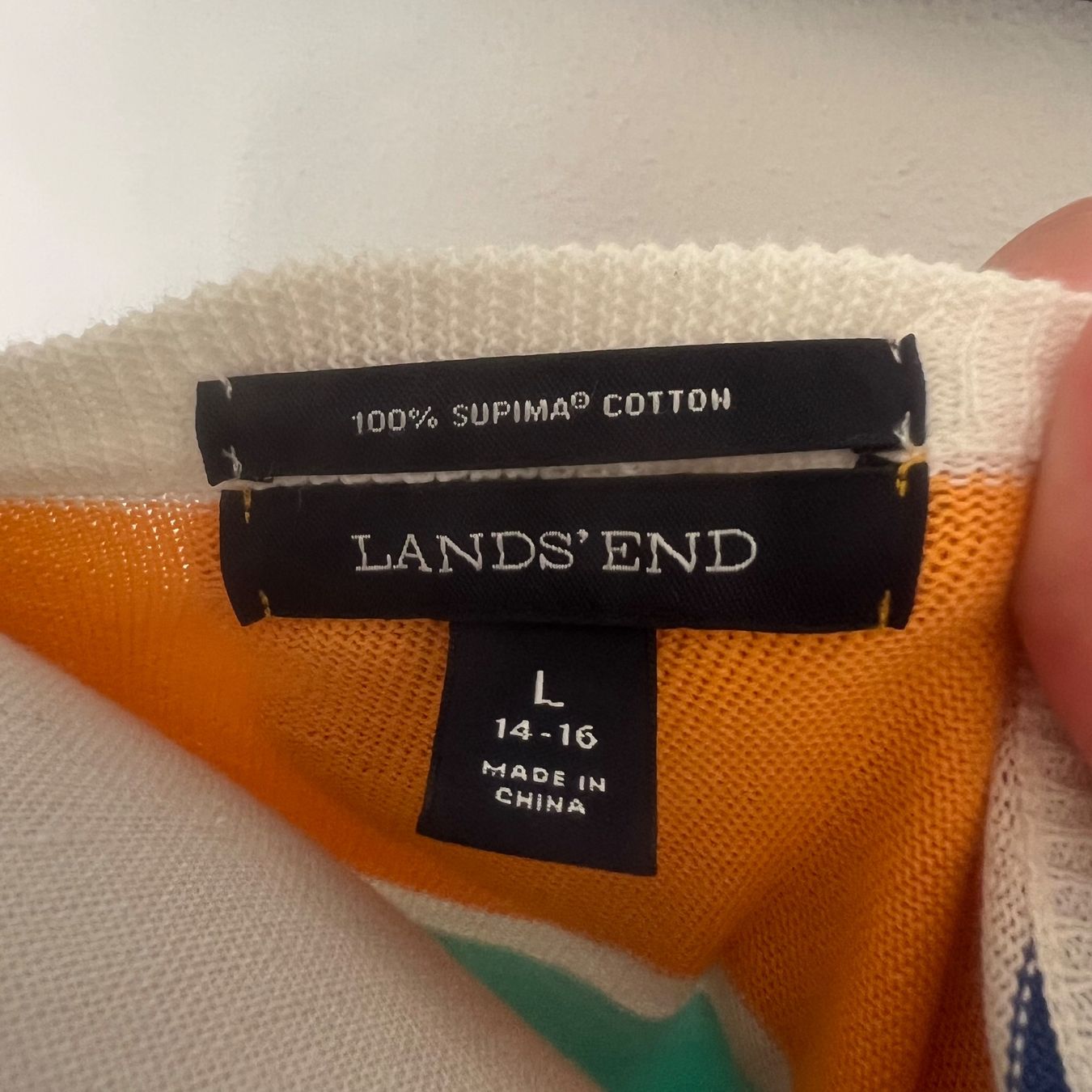 Pullover & Sweatshirts: LANDS‘END knopf Pullover 100% Supima Cotton – Neu (gemäss Beschreibung) aus St. Gallen von mania03 3