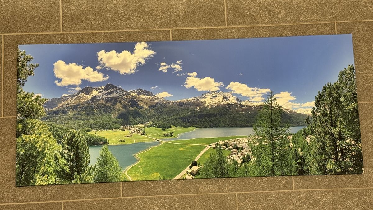Posters & Illustrations: Fotodruck, Engadin im Frühling – D'occasion à Otelfingen par rofl33
