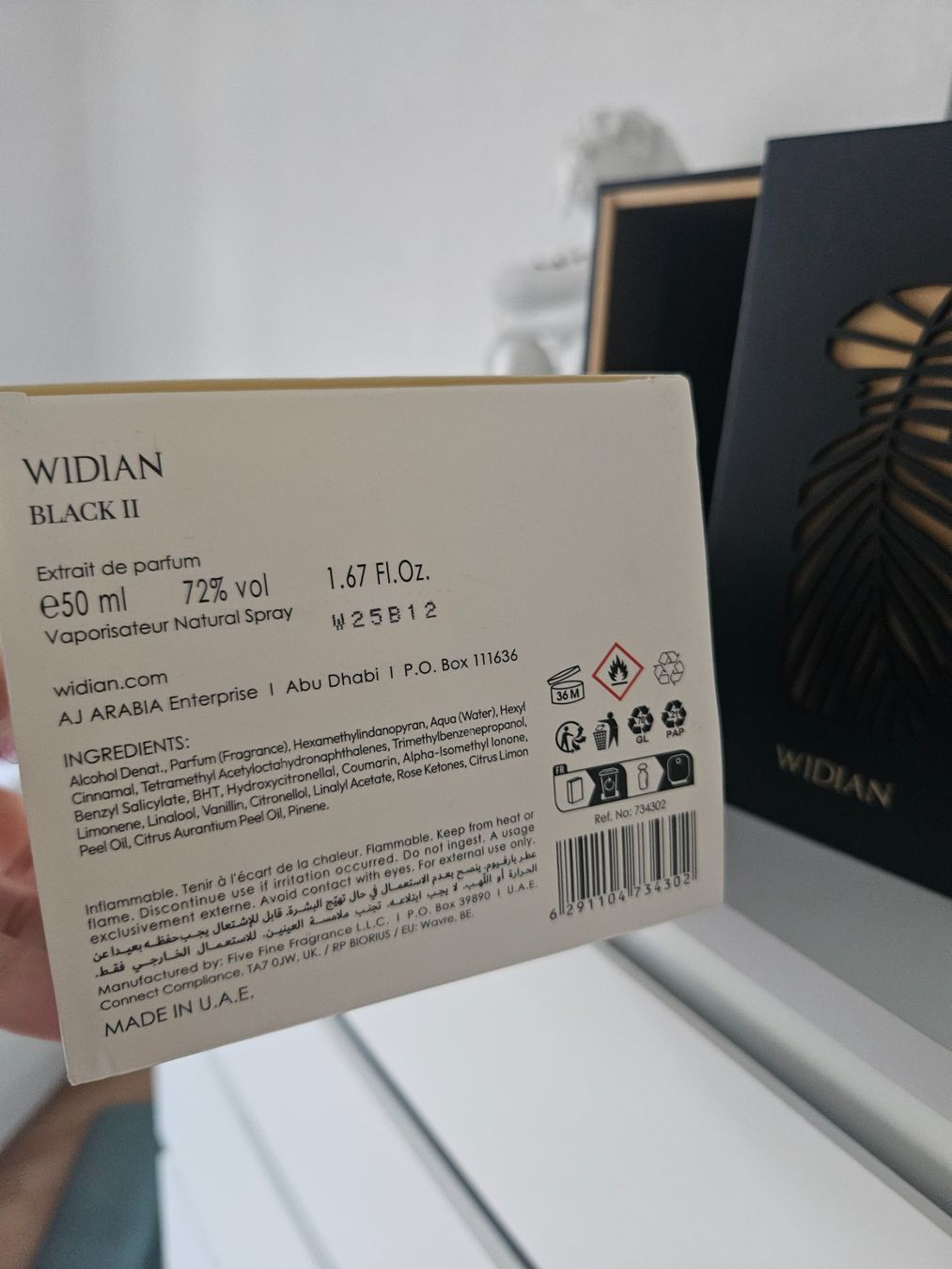 Widian Parfum & Eau de Toilette: Widian Black II 50 ml – Gebraucht aus Bex von bes_9dyf 4