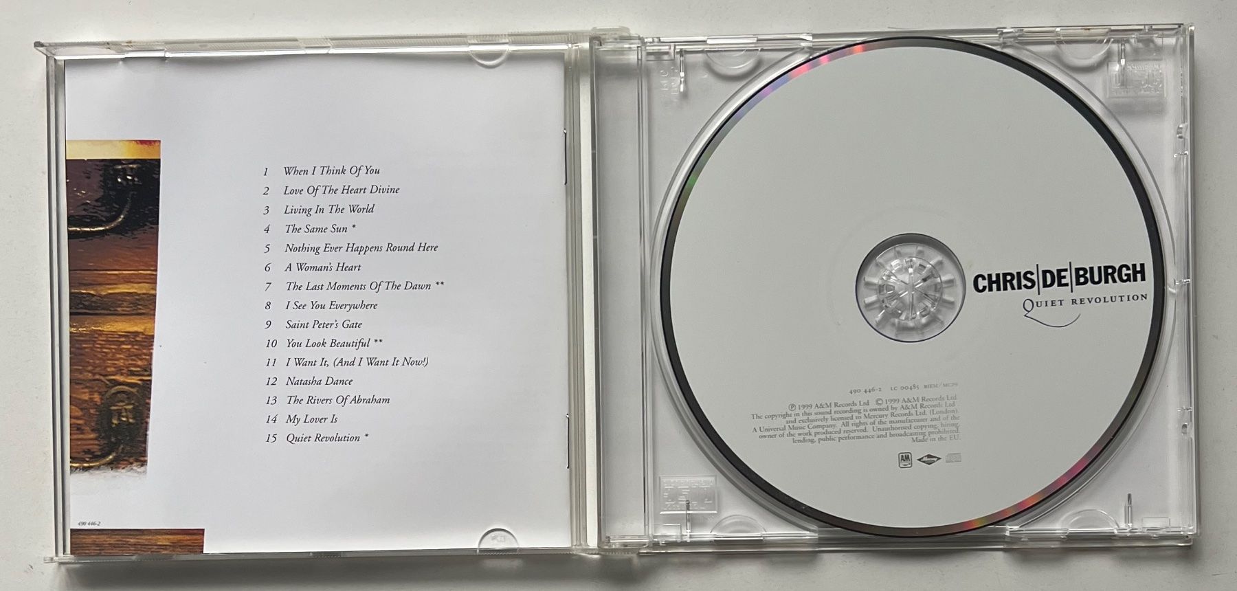CD: Chris de Burgh / Quiet Revolution – Usato da Näfels venduto da rottabi 2