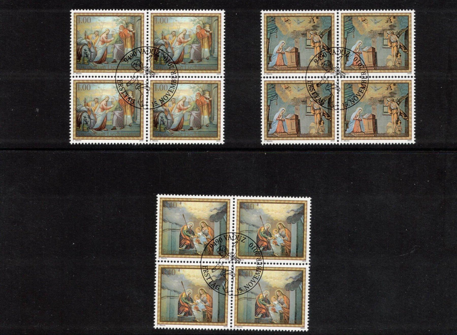 Alle Briefmarken: 2010 Weihnachten 4er – Neu (gemäss Beschreibung) aus Rheinau von loxis