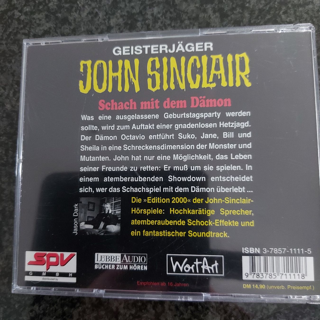 CD: Geisterjäger John Sinclair Schach mit dem Dämon Nr.6 – Usato da Trimbach venduto da Shanja99 1
