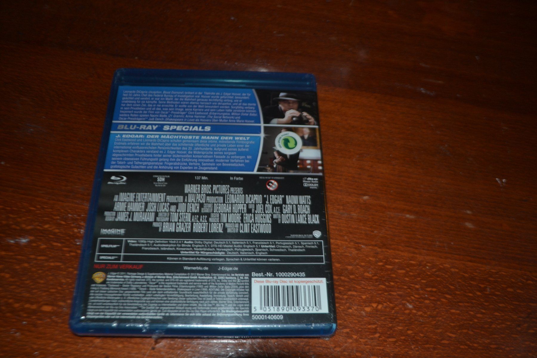 Tutti i DVDs: J.Edgar Neu – Usato da Laupen ZH venduto da chefdom 1
