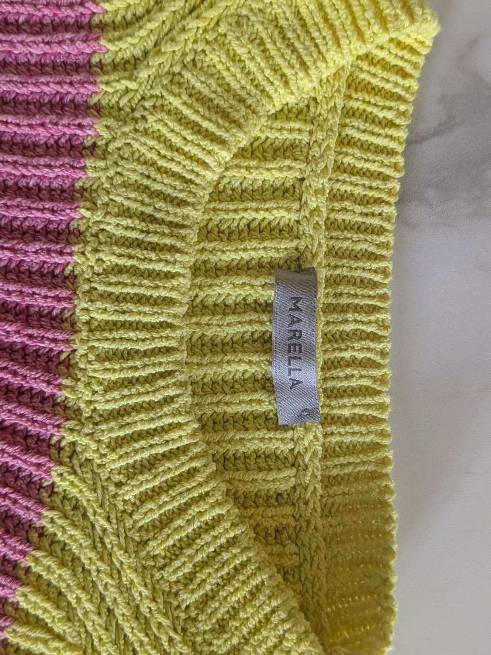 Marella Pullover & Sweatshirts:  Marella 'Voghera' Multicolor Striped Stretchy Short – Neu (gemäss Beschreibung) aus Vevey von ste_d5zv 2