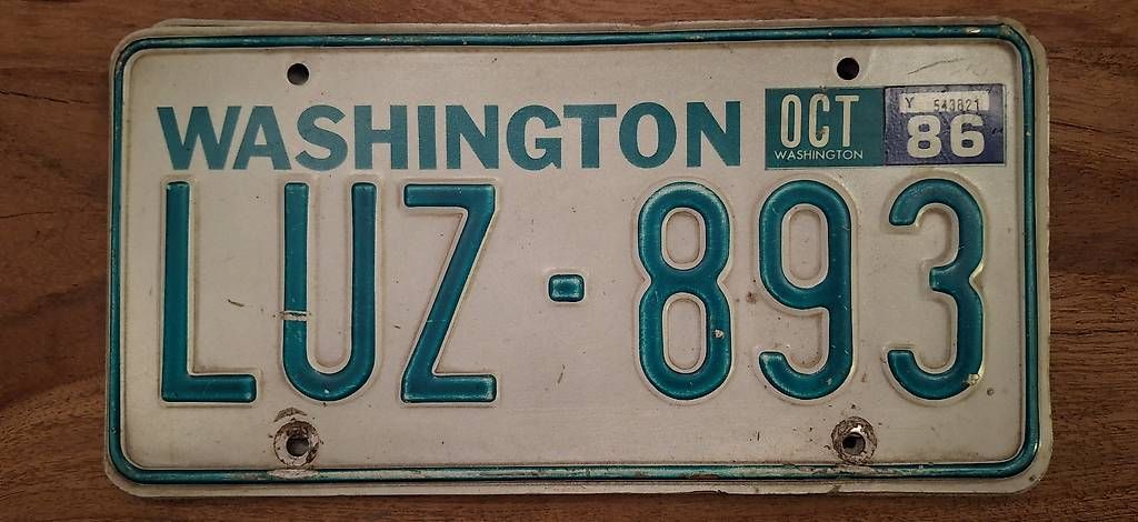 Schilder: Nummernschild  – Gebraucht aus Kallnach von Xx219