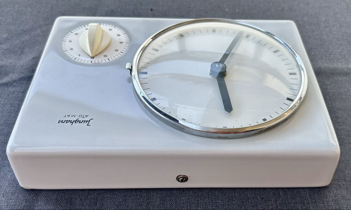 Junghans Orologi: Junghans Ato-mat Wanduhr Max Bill – Usato da Frauenfeld venduto da Colonia64 4