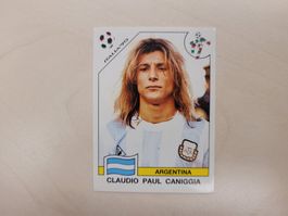 Panini Italia 90 Claudio Caniggia Sammelbild Nr. 129