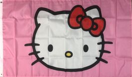 Hello Kitty Fahne 150 x 90 cm Comic Cat Katze Kinderzimmer
