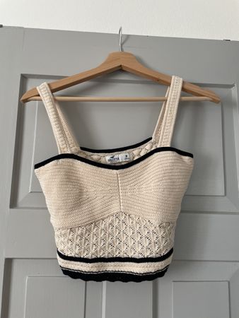 Hollister gestricktes Crop Top