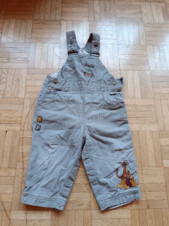 Latzhose H&M Whinnie Puuh Gr 80/86