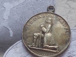 Médaille comm. 1923 bicentenaire de l'exécution Major Davel