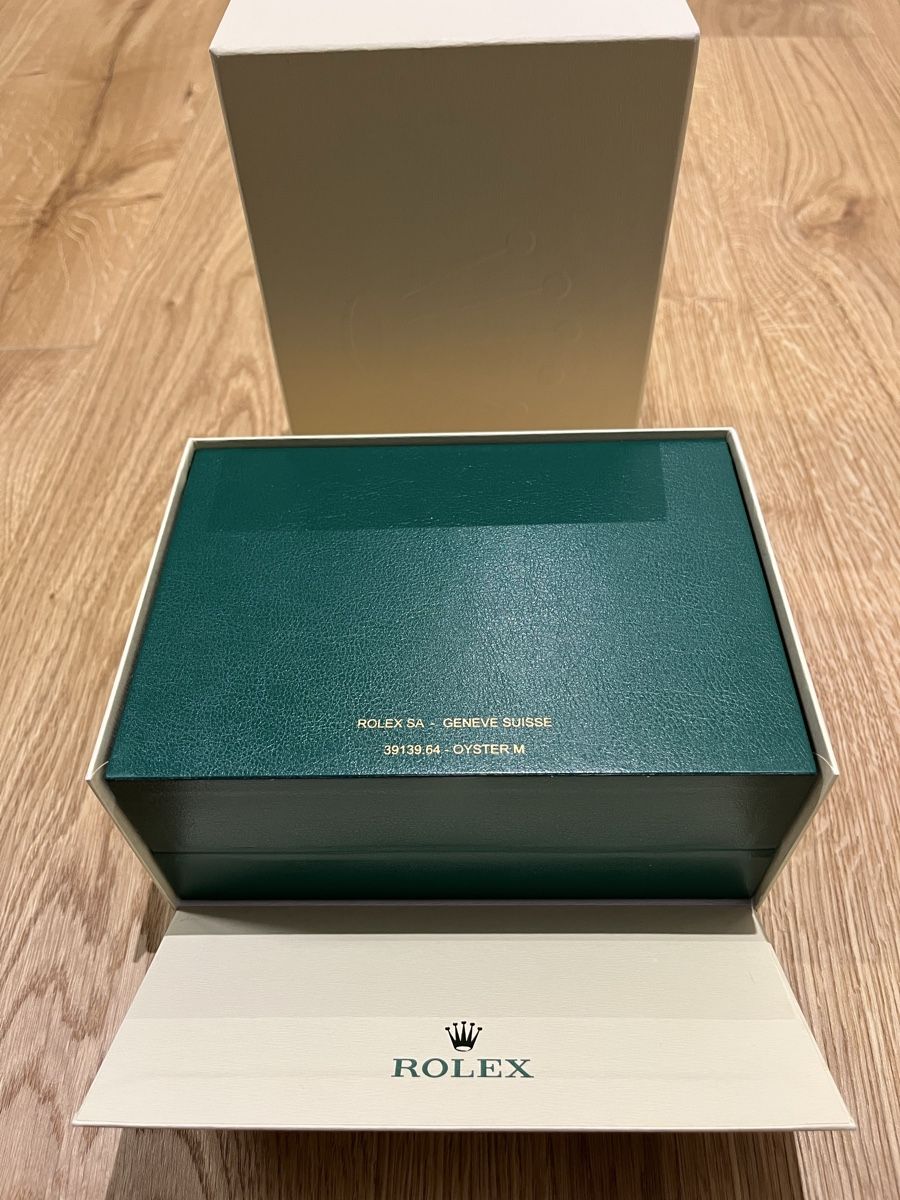 Scatole porta orologi: NEW STYLE ROLEX Uhrenbox Set + Kartenetui – Nuovo (secondo la descrizione) da Frasnacht venduto da ma-at 1