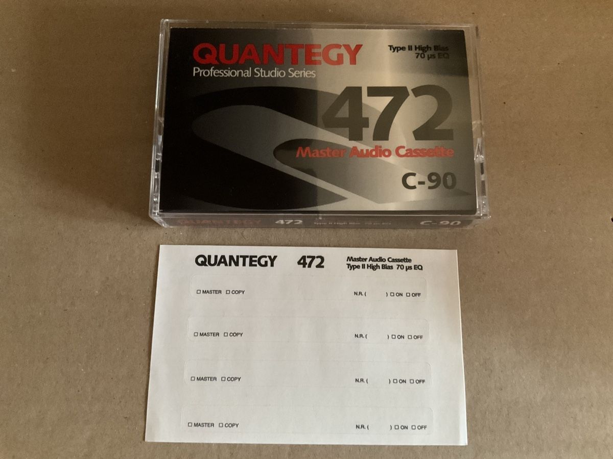 Musicassette: Musikkassette QUANTEGY 472 – Usato da Steffisburg venduto da miatigi 1