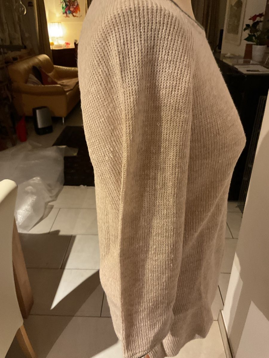 Pullover & Sweatshirts: Damen  StrickPullover 100% Leinen Linara.  Grösse S 3/4 Arm – Neu (gemäss Beschreibung) aus Wil ZH von RiccardaWegmann 2