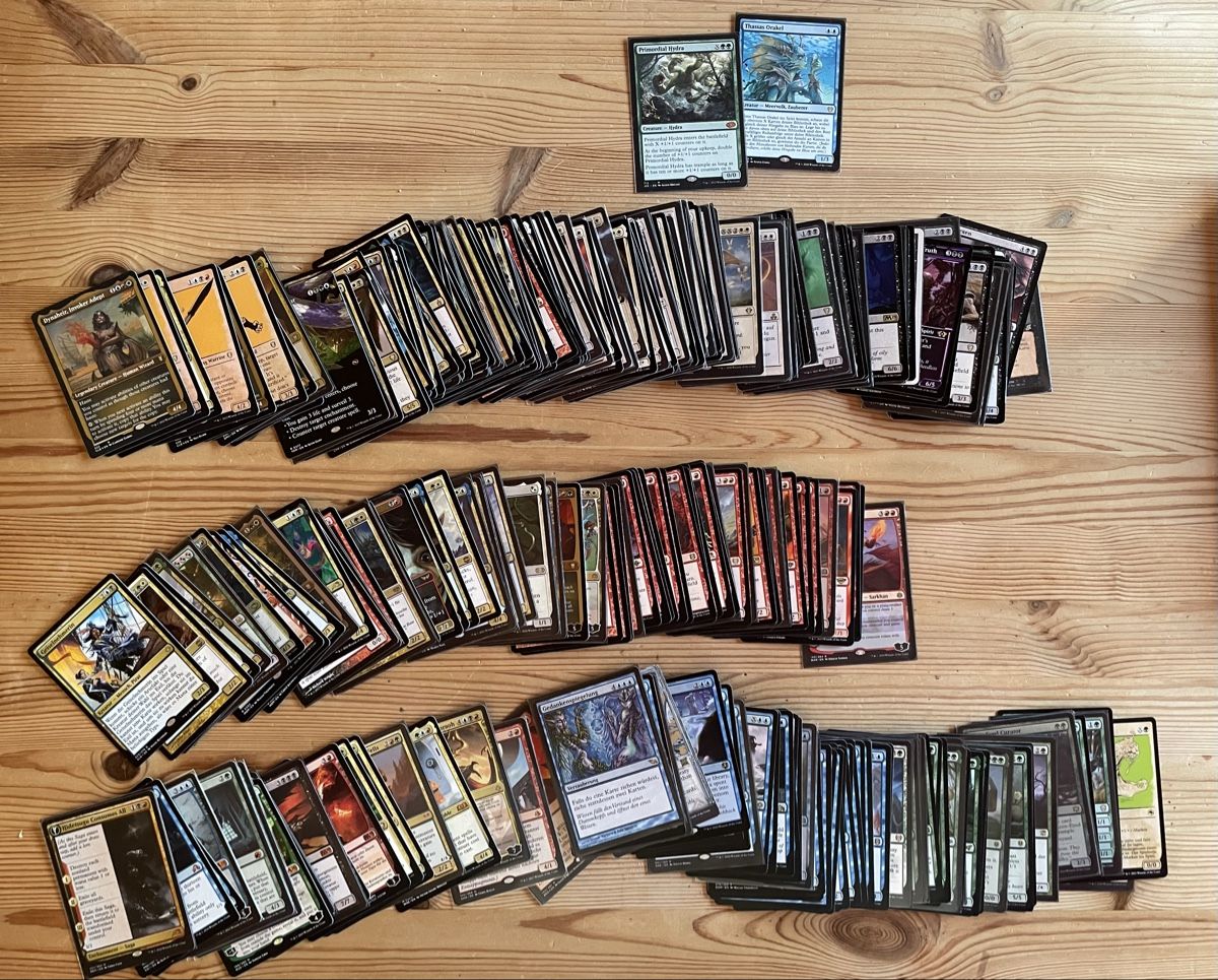 Magic The Gathering Sammelbilder & Trading cards: Magic the Gathering Karten ca. 280 Rares – Gebraucht aus Langnau i. E. von Tiger740