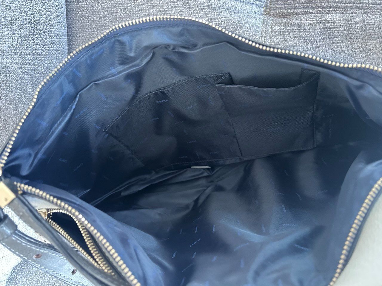 Borse da donna: Borsa Carpisa Bicolore (Blu/Grigio) – Usato da Giubiasco venduto da LorisVale 9