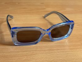 Sonnenbrille Fielmann blau transparent guter Zustand