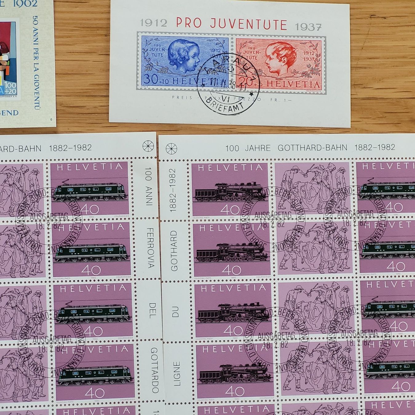 Tutti i francobolli: Lot Blocks-feuillet – Usato da Biel/Bienne venduto da Destockweb 4