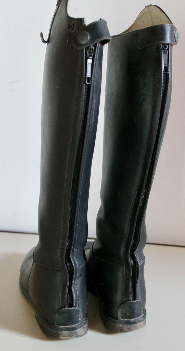 Chaussures femmes: Leder Reitstiefel, Grösse 38 – D'occasion à Kirchlindach par hekilida 1