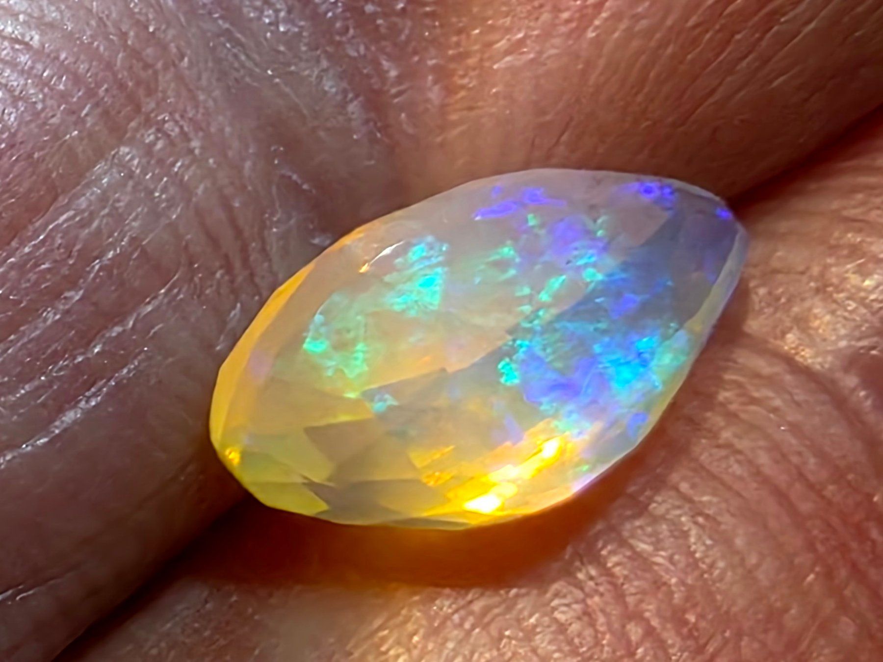 Edelsteine: 1,60 ct Welo Opale naturelle facettée – Gebraucht aus Carouge GE von Crystal_Energy 3