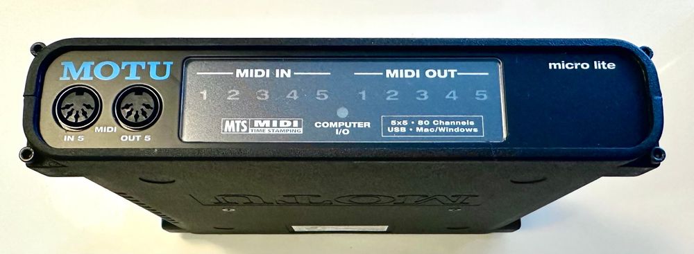Motu Micro Lite 5x5 MIDI interface (Gebraucht) in Morges für CHF 70 ...