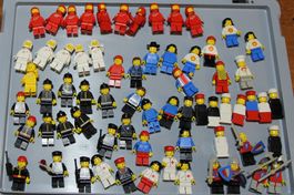 Lego Mini-Figuren 65 Stück, Astronauten Polizei Feuerwehr