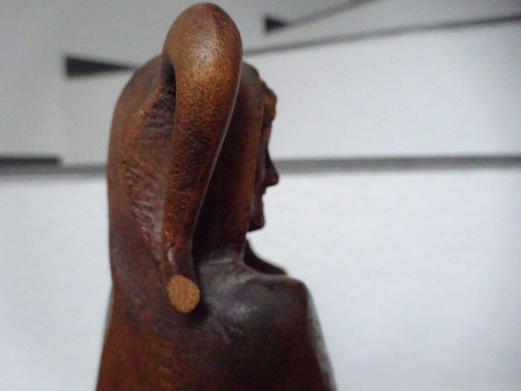 Skulpturen & Statuen: Skulptur / Till Eulenspiegel mit Eule + Spiegel – Gebraucht aus Esslingen von eintagammeer 8
