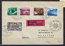 1953 Pro Patria Satzbrief ET   16015