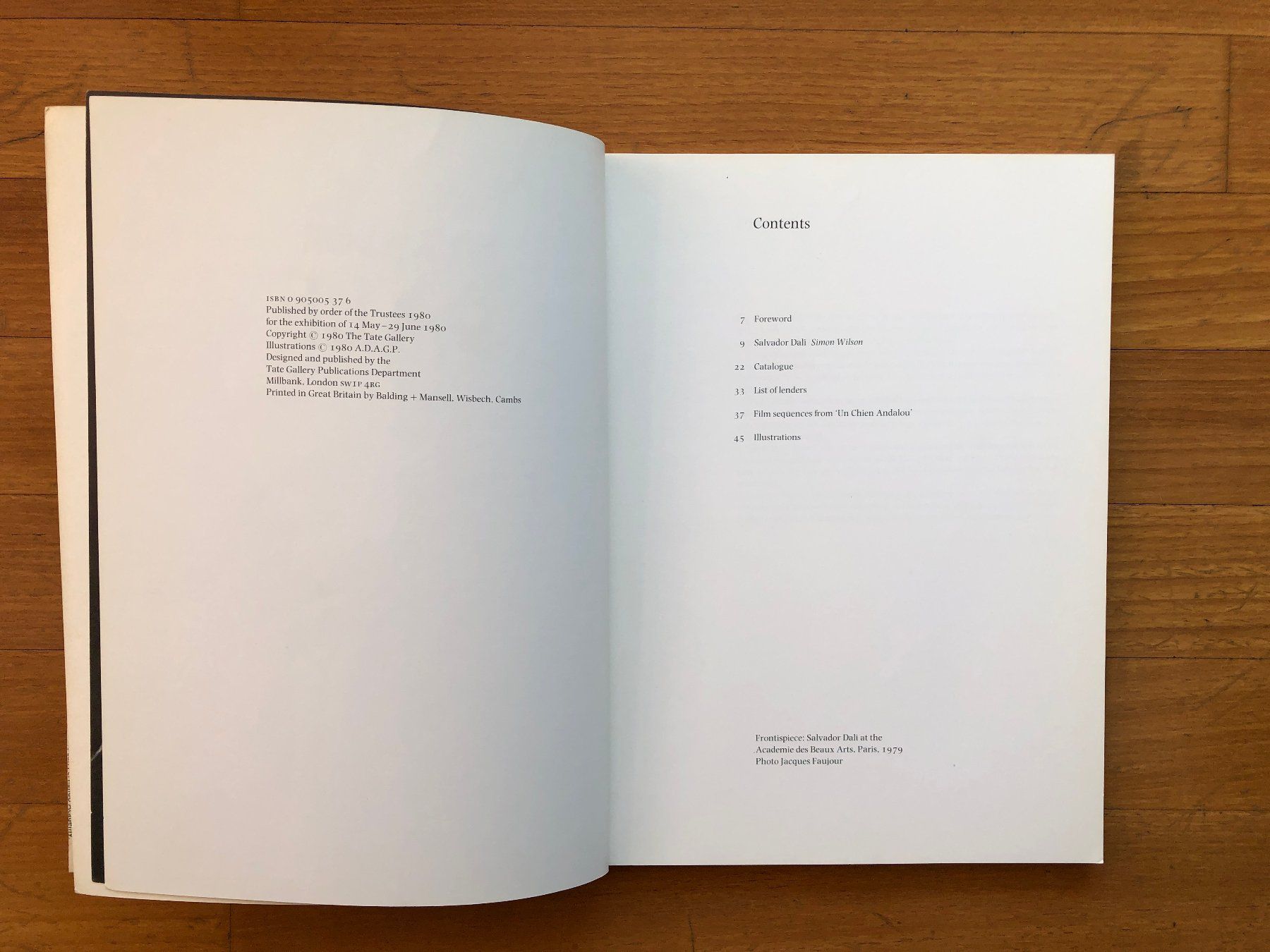 Libri: Kunst Buch: SALVADOR DALI - Tate Gallery – Usato da Lugano venduto da gio.yo 1